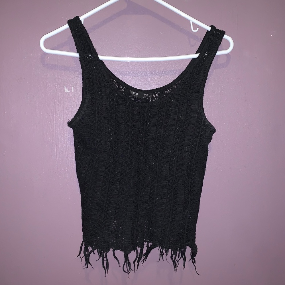 Topshop knit tank top